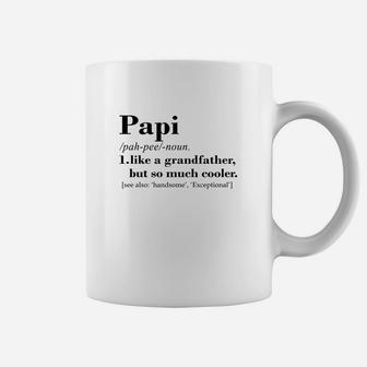 Cool Papi Grandfather, best christmas gifts for dad Coffee Mug - Seseable