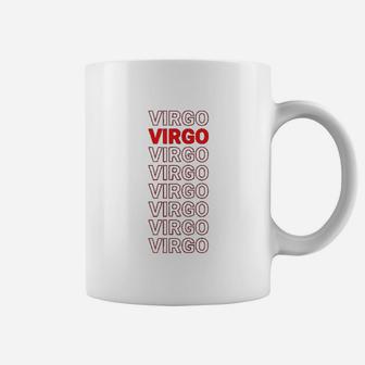 Cool Virgo Zodiac Name Trendy Astrological Virgo Coffee Mug - Seseable