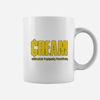 Cream Cash Rules Everything Around Me 90s Hip Hop Parody Coffee Mug | Seseable UK