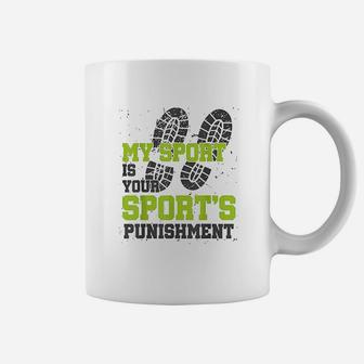 Cross Country Running Sport Your Punishment Funny Coach Coffee Mug - Seseable