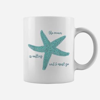 Cruise Designthe Ocean Is Calling And I Must Go Coffee Mug - Seseable