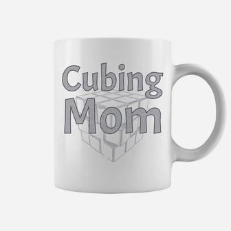 Cubing Mom Puzzle Cube Graphic Coffee Mug - Seseable