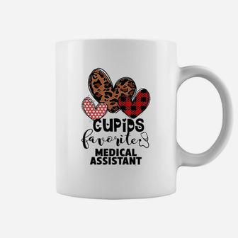 Cupid Favorite Medical Assistant Nurse Gift Valentine Day Coffee Mug - Seseable