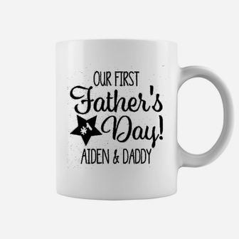 Custom First Fathers Day, best christmas gifts for dad Coffee Mug - Seseable