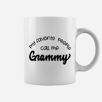 Custom Mom Bag My Favorite People Call Me Grammy Coffee Mug - Seseable