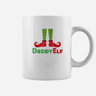 Cute Daddy Elf Matching Family Pj Christmas Pajama Coffee Mug - Seseable