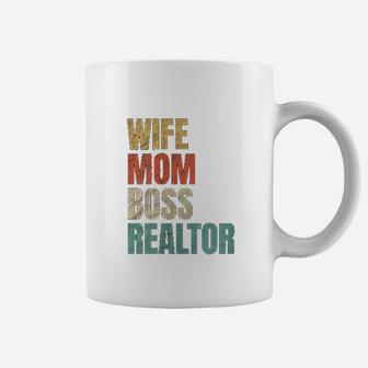 Cute Lady Wife Mom Boss Realtor Coffee Mug - Seseable