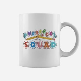 Cute Preschool Squad Teacher Student Coffee Mug - Seseable