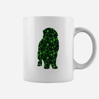 Cute Shamrock Newfoundland Mom Dad Gift St Patricks Day Awesome Dog Lovers Gift Coffee Mug - Seseable