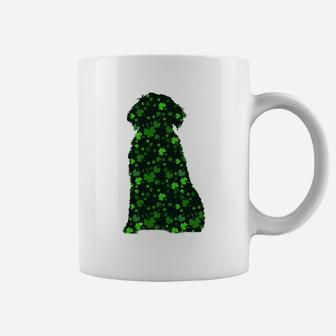 Cute Shamrock Portuguese Water Dog Mom Dad Gift St Patricks Day Awesome Dog Lovers Gift Coffee Mug - Seseable