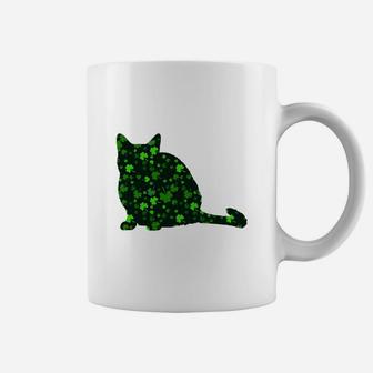 Cute Shamrock Thai Mom Dad Gift St Patricks Day Awesome Cat Lovers Gift Coffee Mug - Seseable