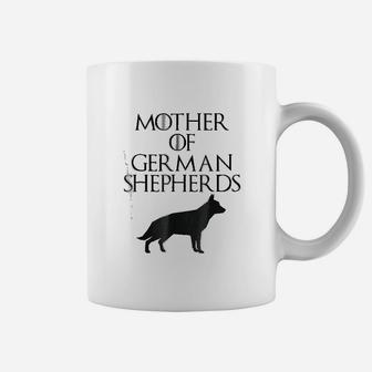 Cute Unique Black Mother Of German Shepherds Coffee Mug - Seseable