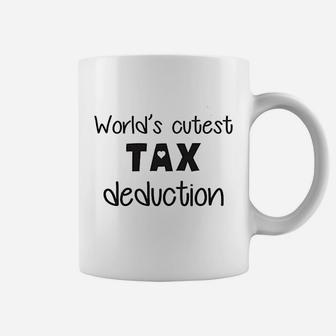 Cutest Tax Deduction Accountant Husband Funny Cute Coffee Mug - Seseable