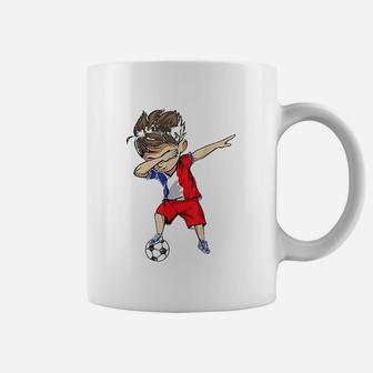 Dabbing Soccer Boy France Jersey French Football Coffee Mug - Seseable