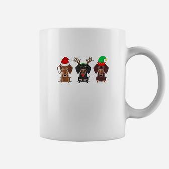 Dachshund Christmas Mom Women Weiner Dog Gift Coffee Mug - Seseable