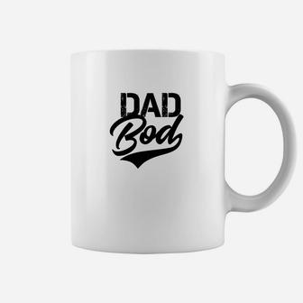Dad Bod Tough 80s Sports Swoosh Font Premium Coffee Mug - Seseable