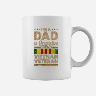 Dad Grandpa Vietnam Veteran Vintage Gift Coffee Mug - Seseable