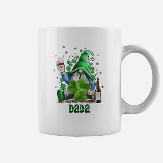 Dada Funny Gnome St Patricks Day Matching Family Gift Coffee Mug - Seseable