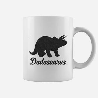 Dadasaurus Lovers, best christmas gifts for dad Coffee Mug - Seseable