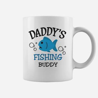Daddy Dad Father Fishing Buddy Style Coffee Mug - Seseable