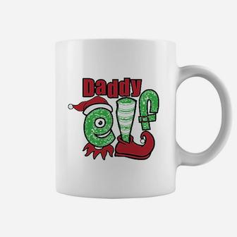 Daddy Elf Christmas For Dad Coffee Mug - Seseable
