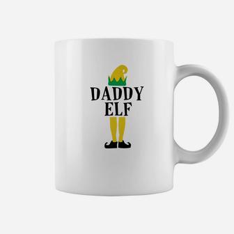 Daddy Elf Shirt Elf Family Christmas Coffee Mug - Seseable