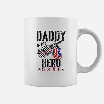 Daddy Is My Hero Us Military, dad birthday gifts Coffee Mug - Seseable