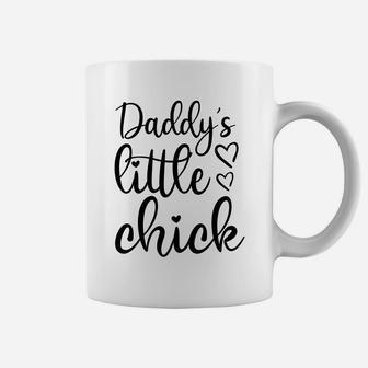 Daddy Little Chick, dad birthday gifts Coffee Mug - Seseable