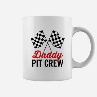 Daddy Pit Crew Racing Party Coffee Mug - Seseable