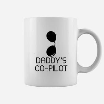 Daddys Co Pilot, best christmas gifts for dad Coffee Mug - Seseable