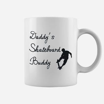 Daddys Skateboard Buddy, best christmas gifts for dad Coffee Mug - Seseable