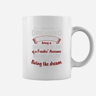 Daughter In Law Mother In Law Coffee Mug - Seseable