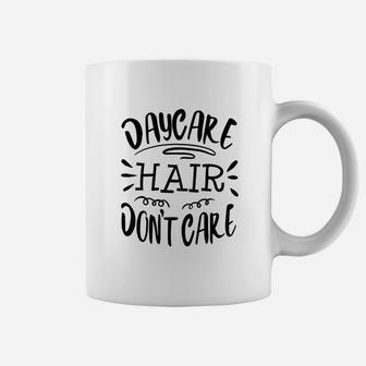 Daycare Provider Hair Funny Child Care Worker Teacher Gift Coffee Mug - Seseable
