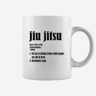 Definition Of Jiu Jitsu Bjj Brazil Jiujitsu Coffee Mug - Seseable