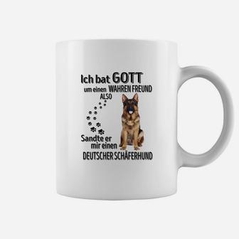 Deutscher Schäferhund Ich Bat Gott Tassen - Seseable