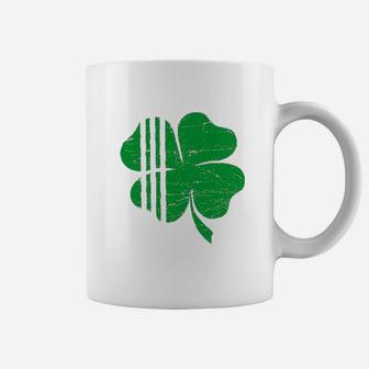 Distressed Shamrock St Patricks Day Irish Pride Coffee Mug - Seseable