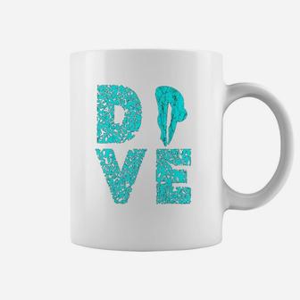 Dive Springboard Platform Diver Diving Board Aquatic Coffee Mug - Seseable