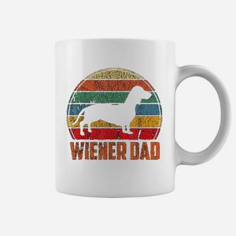 Dog Dad Funny Dachshund Gift Cute Weiner Dog Coffee Mug - Seseable