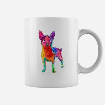 Dog Lover Gifts Chihuahua For Colorful Chihuahua Coffee Mug - Seseable