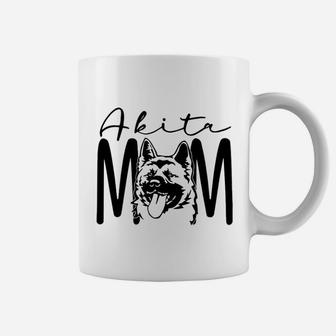 Dog Mom Akita Coffee Mug - Seseable