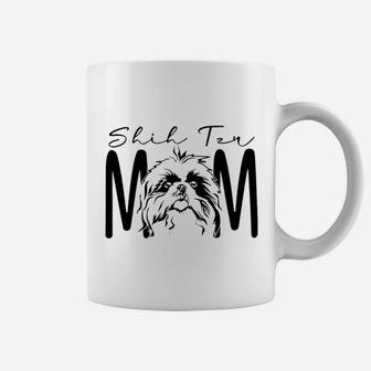 Dog Mom Shih Tzu Coffee Mug - Seseable