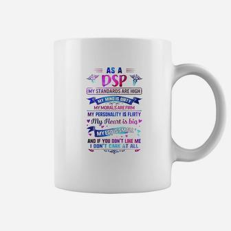 Dsp Nurse Week Big Heart Direct Support Person Caduceus Coffee Mug - Seseable