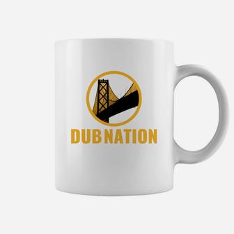 Dub Nation Bay Bridge Coffee Mug - Seseable