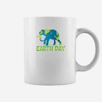 Earth Day 2019 For Teachers And Kids With Elephant 2 Coffee Mug - Seseable