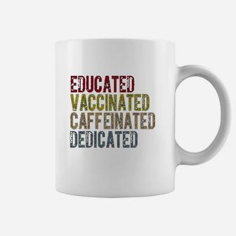 Educated Dedicated Nurses, funny nursing gifts Coffee Mug - Seseable
