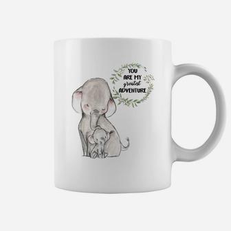 Elephant Mom Lovely Coffee Mug - Seseable