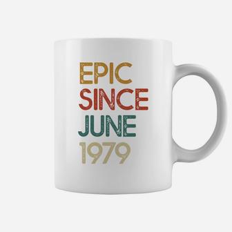 Epic Since June 1979 Awesome Vintage Birthday Gift Coffee Mug - Seseable