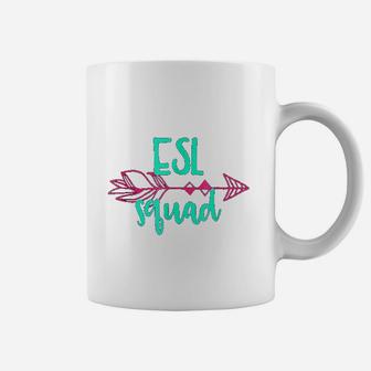 Esl Squad Teacher Appreciation Gift Coffee Mug - Seseable