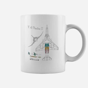 F4 Phantom Ii Necklace High Quality Graphic Done On Cad By Air Force Veteran Coffee Mug - Seseable
