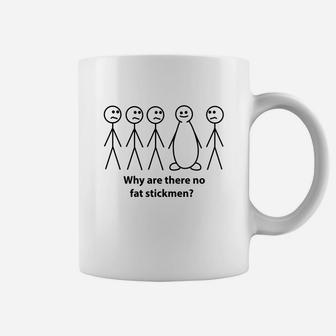 Fat Stick Men Coffee Mug - Seseable